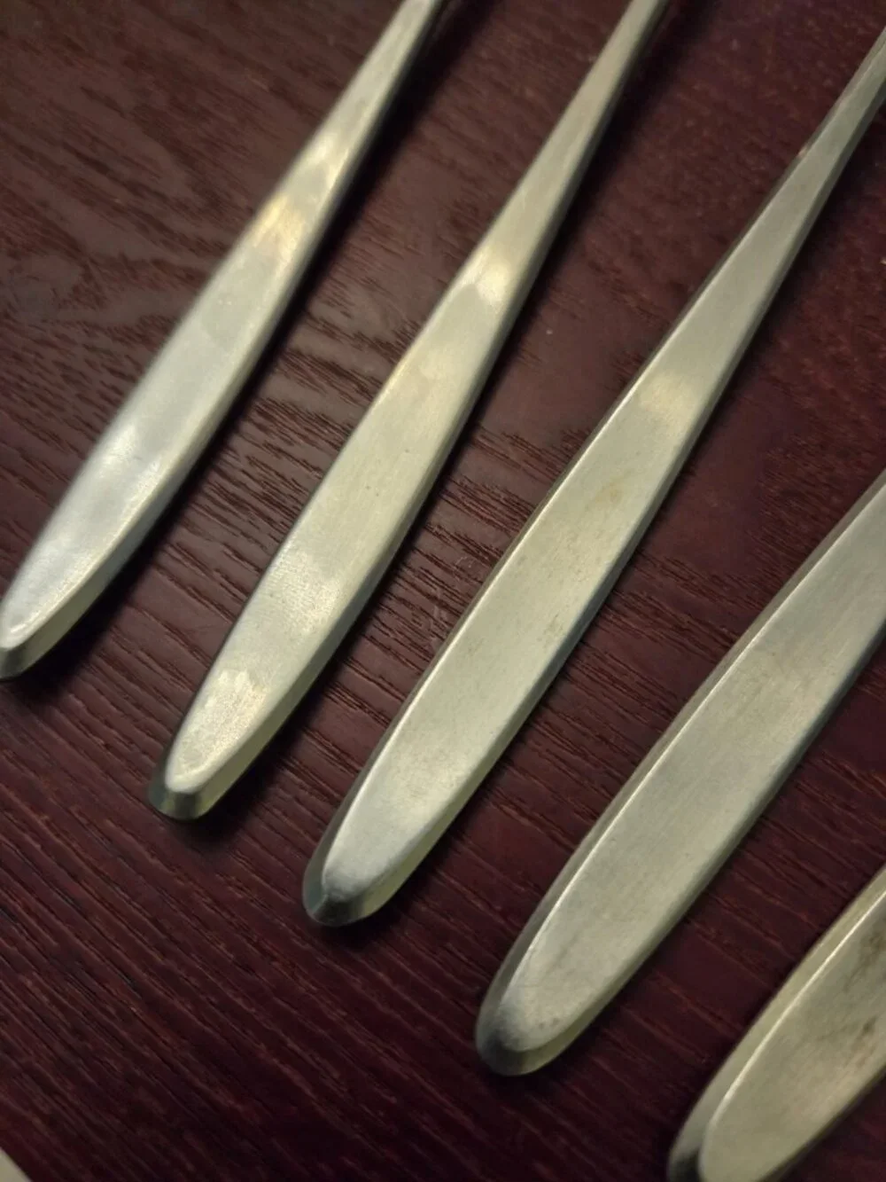 Easterling Rhineland Stainless Flatware Iced Tea Spoon Set 8